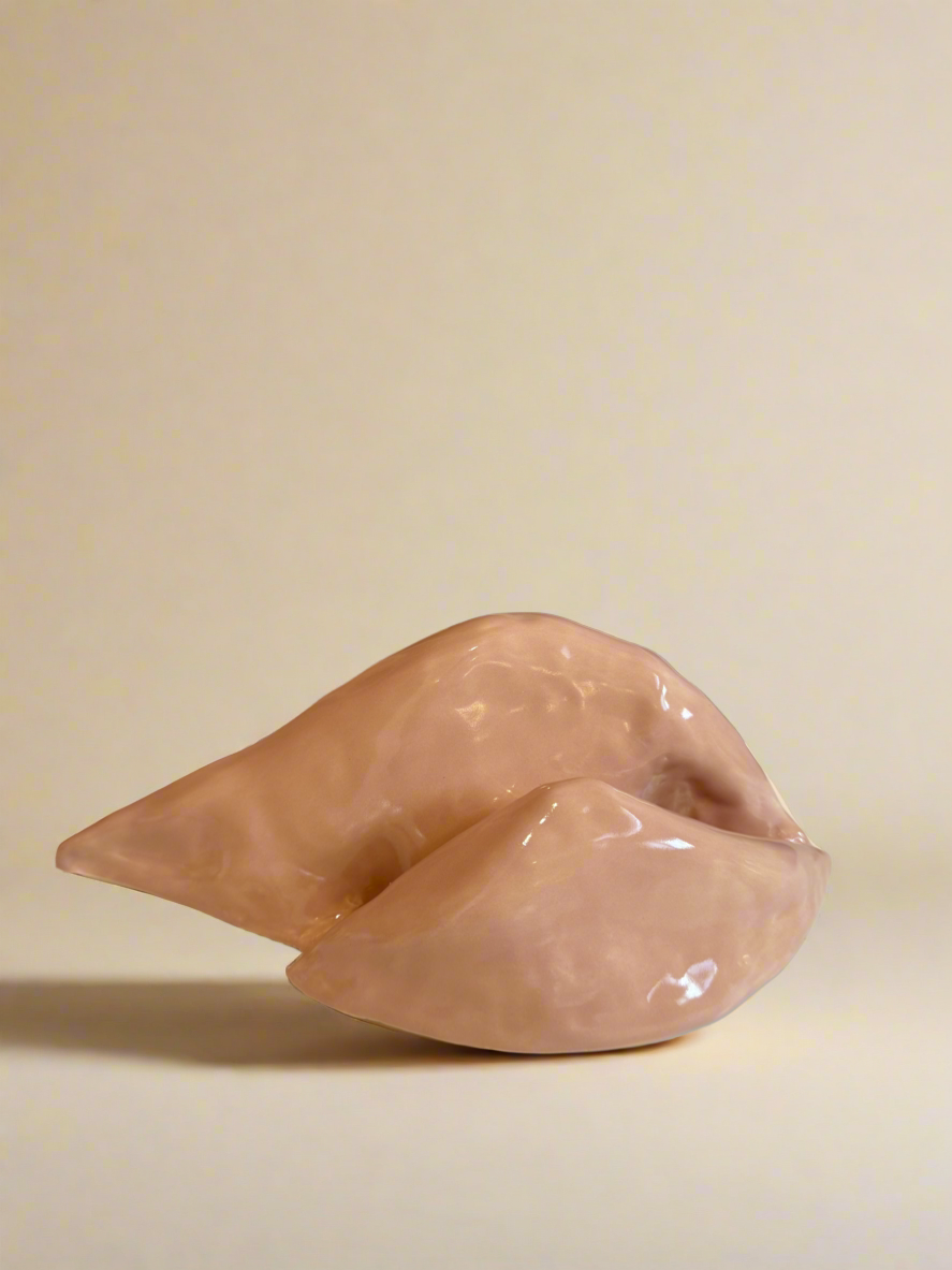 ETHEREAL CANDLE HOLDER (MED/SALMON)