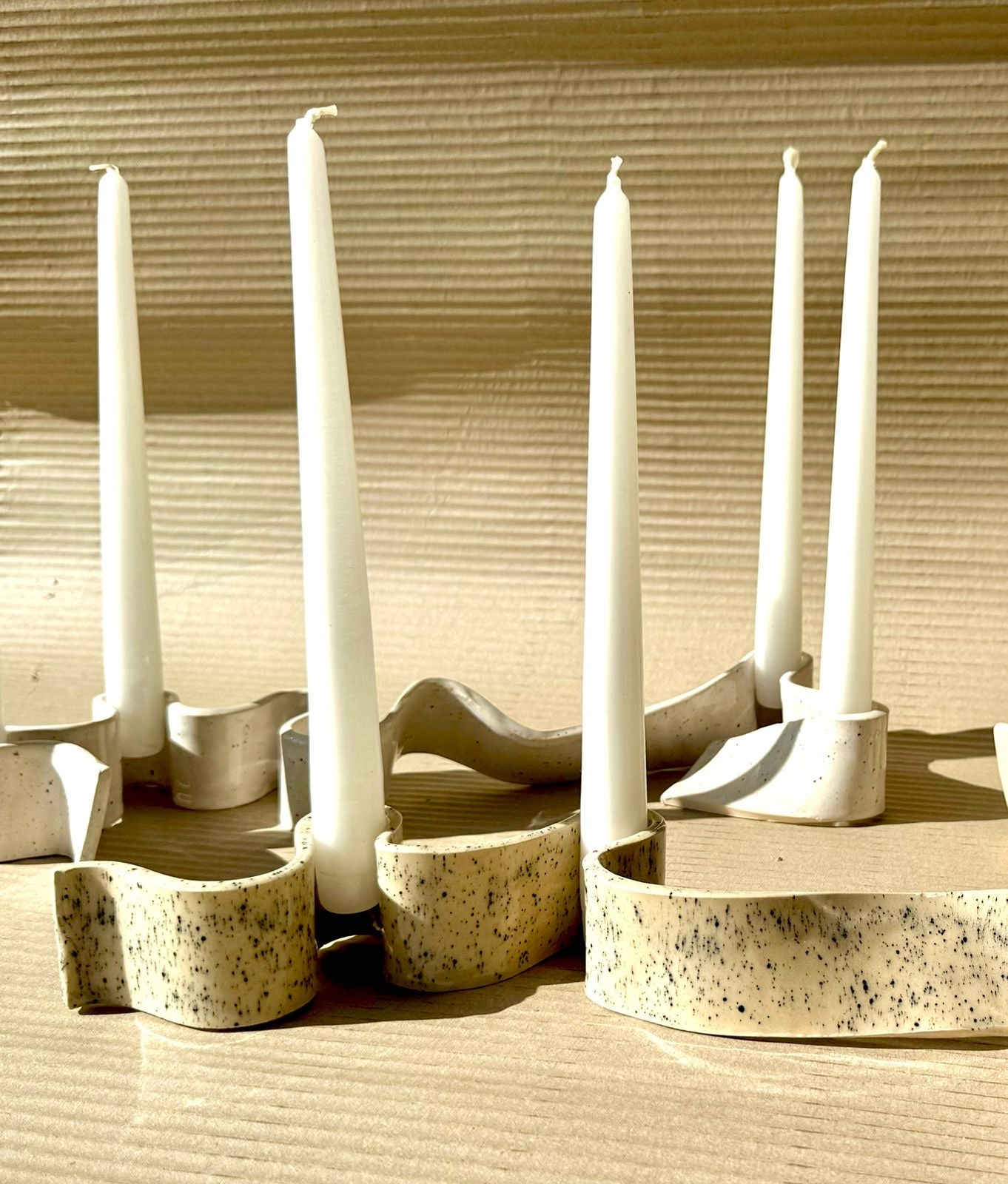 Wavy Candle Holder