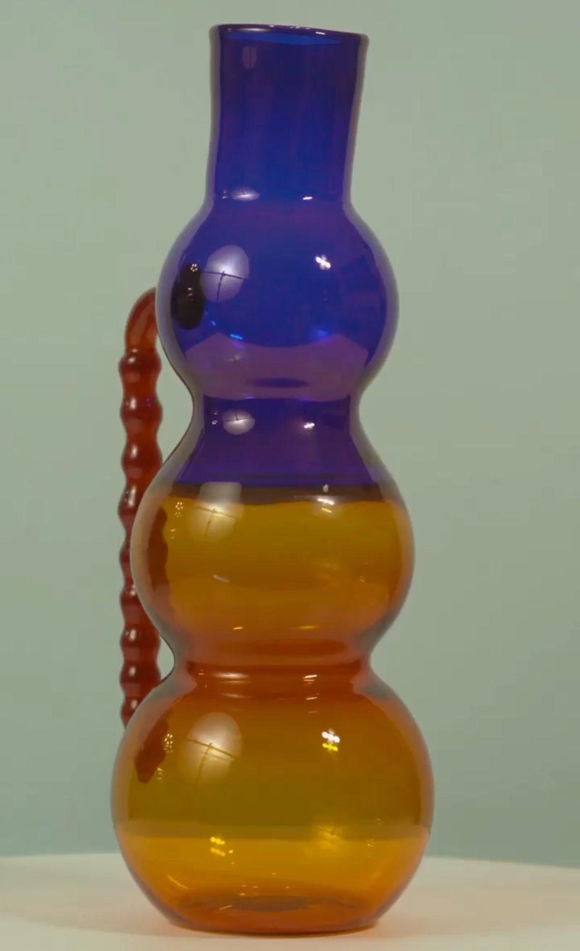 DREAM LIKE JUG (AMBER/BLUE)