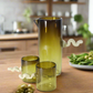 WIGGLE CARAFE (SMOKE/CREAM)