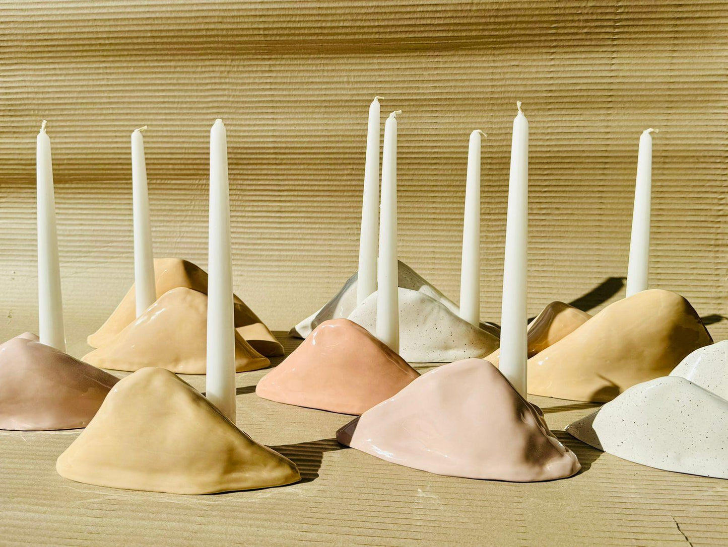 ETHEREAL CANDLE HOLDER (SML/EARTH)