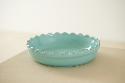 STONEWARE PIE DISH