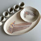 GREIGE TRAY SET